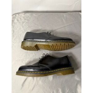 Dr. Martens 1461 Smooth Leather Oxford Shoes Black Mens 11 AW004 FLAWS